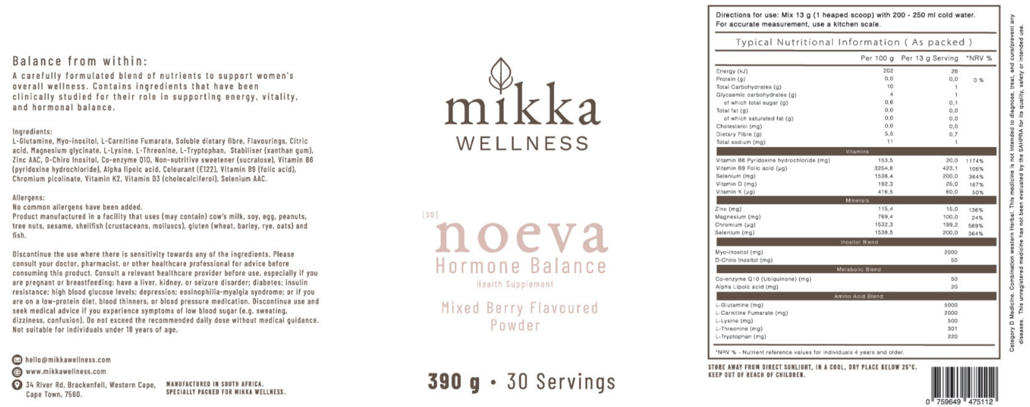 Noeva Hormone Balance
